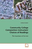 Community College Composition Instructors' Choices of Readings