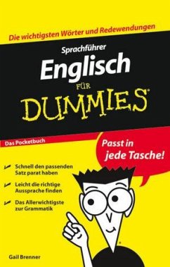 Sprachführer Englisch für Dummies Das Pocketbuch - Brenner, Gail