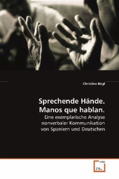 Cover Sprechende Hände. Manos que hablan.