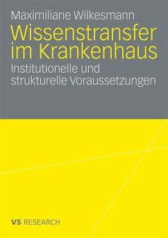 Cover Wissenstransfer im Krankenhaus