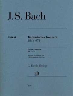 Italienisches Konzert BWV 971, Klavier - Johann Sebastian Bach - Italienisches Konzert BWV 971