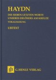 Die Sieben letzten Worte unseres Erlösers am Kreuze, Vokalfassung, Partitur, Studien-Edition Die Sieben letzten Worte unseres Erlösers am Kreuze, Vokalfassung, Partitur, Studien-Edition