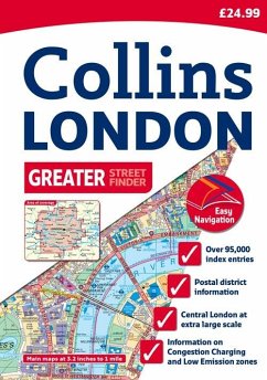 Collins London Greater Street Finder - Collins Uk