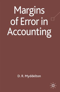 Margins of Error in Accounting - Myddelton, D.