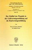 Der Einfluß des Wandels in der Geldvermögensbildung auf die Realvermögensbildung.