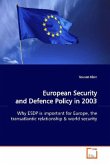 European Security and Defence Policy in 2003