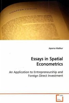 Essays in Spatial Econometrics - Mathur, Aparna