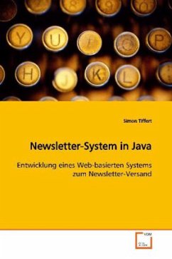 Newsletter-System in Java - Tiffert, Simon