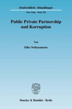 Public Private Partnership und Korruption. - Noltensmeier, Silke