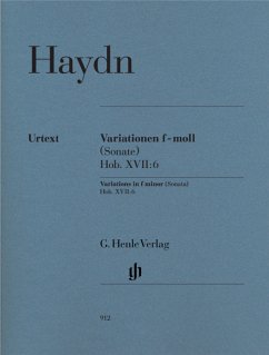 Cover Variationen f-Moll (Sonate) Hob.XVII:6 für Klavier