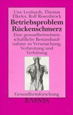 Betriebsproblem Rückenschmerz - Lenhardt, Uwe; Elkeles, Thomas; Rosenbrock, Rolf