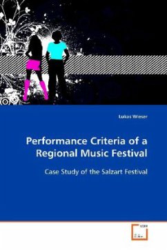 Performance Criteria of a Regional Music Festival - Wieser, Lukas