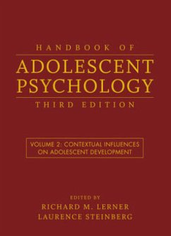 Handbook of Adolescent Psychology, Volume 2 - Lerner, Richard M.; Steinberg, Laurence