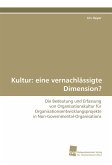 Kultur: eine vernachlässigte Dimension?