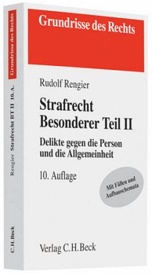 Strafrecht Besonderer Teil I - Rengier, Rudolf