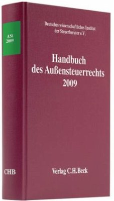 Cover Handbuch des Außensteuerrechts 2009