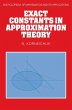 Exact Constants in Approximation Theory - Bild 1