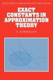 Exact Constants in Approximation Theory