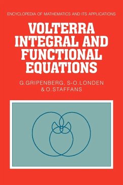 Volterra Integral and Functional Equations - Gripenberg, G.; Londen, S. O.; Staffans, O.