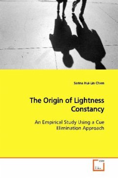 The Origin of Lightness Constancy - Chien, Sarina Hui-Lin