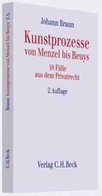 Kunstprozesse von Menzel bis Beuys - Braun, Johann