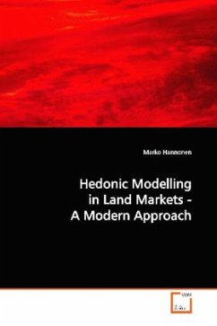 Cover Hedonic Modelling in Land Markets - A Modern Approach