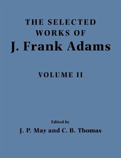 The Selected Works of J. Frank Adams, Volume II - Adams, J. Frank