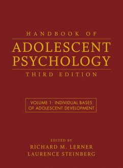 Handbook of Adolescent Psychology, Volume 1 - Lerner, Richard M.; Steinberg, Laurence