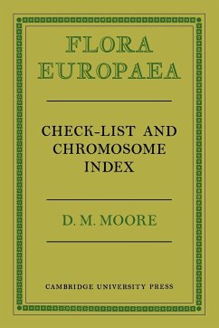 Flora Europaea Check-List and Chromosome Index