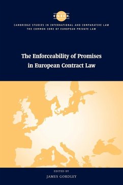 The Enforceability of Promises in European Contract Law