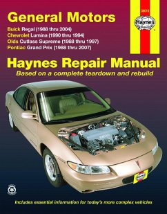 General Motors Buick Regal, Chevrolet Lumina, Olds Cutlass Supreme, Pontiac Grand Prix, 1988-2007 - Haynes Publishing