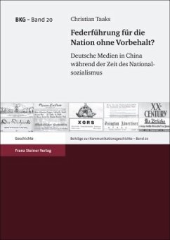 Federführung für die Nation ohne Vorbehalt? - Taaks, Christian