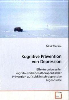 Cover Kognitive Prävention von Depression