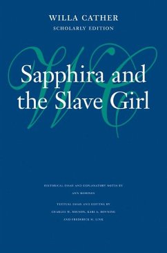 Sapphira and the Slave Girl - Cather, Willa