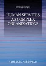 Human Services as Complex Organizations - Hasenfeld, Yeheskel