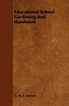 Cover Educational School Gardening and Handwork