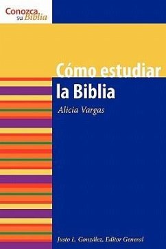 Como Estudiar La Biblia - Vargas, Alicia