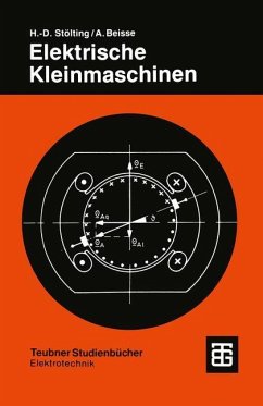Elektrische Kleinmaschinen - Stölting, Hans-Dieter;Beisse, Achim