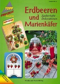 Erdbeeren und Marienkäfer