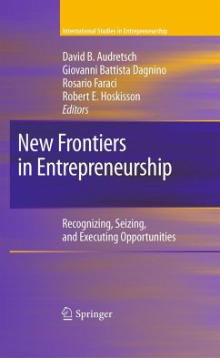 New Frontiers in Entrepreneurship - Audretsch, David B. / Dagnino, Giovanni Battista / Faraci, Rosario et al. (Hrsg.)