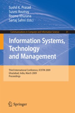 Information Systems, Technology and Management - Prasad, Sushil K. / Routray, Susmi / Khurana, Reema et al. (Volume editor)