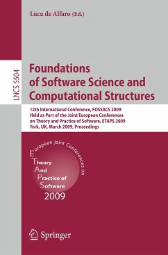 Foundations of Software Science and Computational Structures - de Alfaro, Luca (Volume editor)