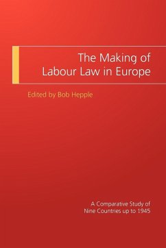 Cover The Making of Labour Law in Europe