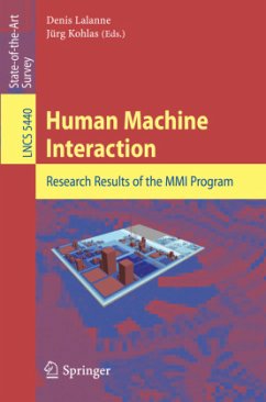 Human Machine Interaction - Lalanne, Denis / Kohlas, Jürg (Volume editor)