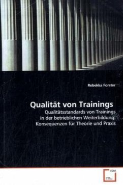 Qualität von Trainings - Forster, Rebekka