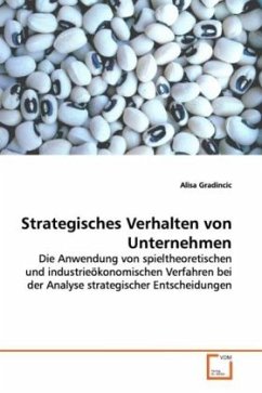 Strategisches Verhalten von Unternehmen - Gradincic, Alisa