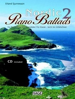 Nordic Piano Ballads 2 + CD - Sjunnesson, Erland