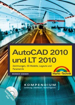Cover AutoCAD 2010 und LT 2010 Kompendium, m. DVD-ROM u. CD-ROM