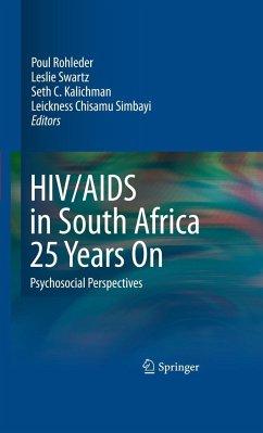 HIV/AIDS in South Africa 25 Years on - Rohleder, Poul / Swartz, Leslie / Kalichman, Seth C. et al. (Hrsg.)Vorwort von Cameron, Edwin