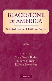 Blackstone in America - Bilder, Mary; Marcus, Maeva; Newmyer, R Kent